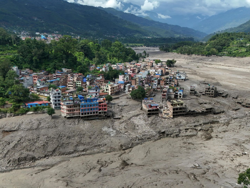 Nepal Tibet Alluvione